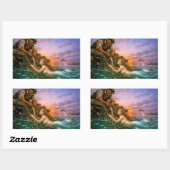 Nerithea and the Moral Catch - Fisherman’s Dilemma 長方形シール (シート)