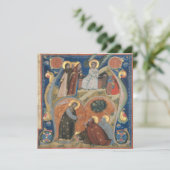 Nerius Manuscript Illumination Vintage Art Easter シーズンカード (スタンド正面)