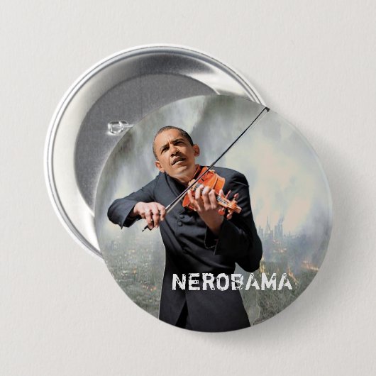 NEROBAMA 缶バッジ (正面&裏面)