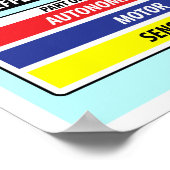 Nerve 2016版の解剖学 ポスター (角)