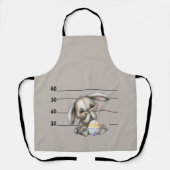 Nervous Bunny Police Lineup エプロン (正面)