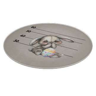 Nervous Bunny Police Lineup カッティングボード