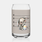 Nervous Bunny Police Lineup ガラス缶 (正面)