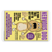 Nervous Dog Magazine 4" x 6" Photo Magnet マグネット (横)