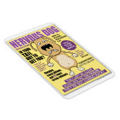 Nervous Dog Magazine 4" x 6" Photo Magnet マグネット (右側)