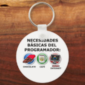 Nesidades básicas del programador キーホルダー (正面)