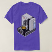NESpressoマシン  Tシャツ (デザイン正面)