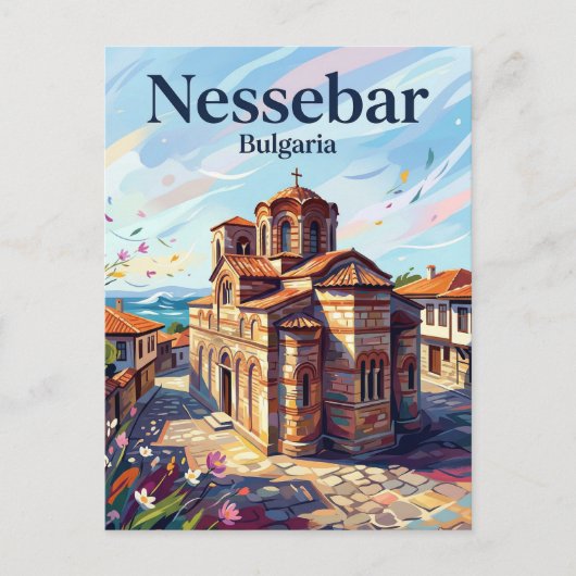 Nessebar Bulgaria ポストカード (正面)