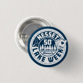 Nessetボタンブルーカード 缶バッジ (正面&裏面)