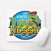 Nessie: ちっぽけなモンスター マウスパッド (マウス)