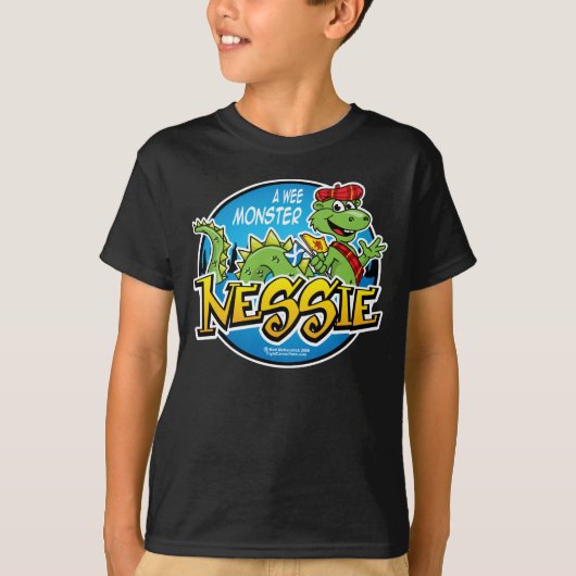 Nessie: ちっぽけなモンスター tシャツ (正面)