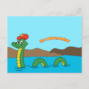 Nessie (ネス湖モンスター) ポストカード
