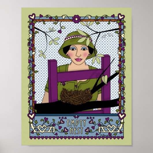 Nest_A_8x10ポスターを空にする ポスター (正面)