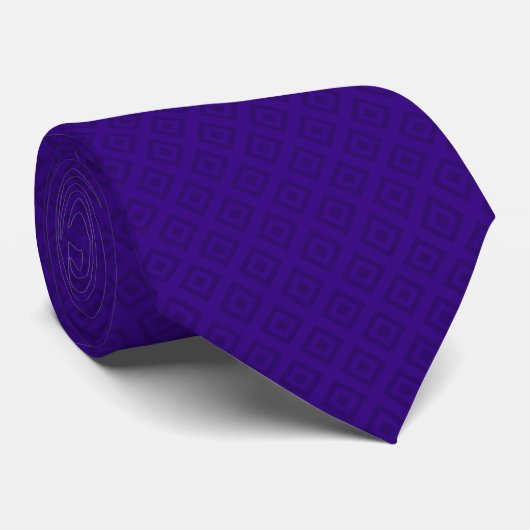 Nested Boxes - Royal Purple Neck Tie ネクタイ (ロール)