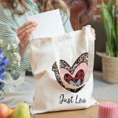 Nested Hearts Tote – Just Love Design トートバッグ