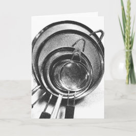 Nested Strainers Blank Note Card ノートカード
