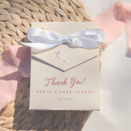 Nesting Party Girl Baby Shower Thank You フェイバーボックス