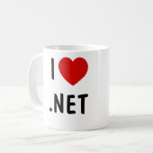 .NETが大好き コーヒーマグカップ (正面左)