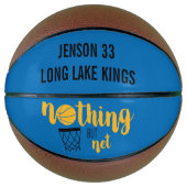 Net BlueとYellow以外はパーソナライズされたない バスケットボール (正面)