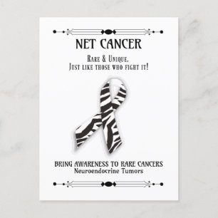 NET Cancerのサポートと認識度 ポストカード