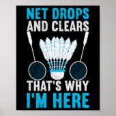 Net Drops And Clears That's Why I'm Here Funny Dmi ポスター (正面)