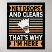 Net Drops And Clears That's Why I'm Here Funny Dmi ポスター (正面)