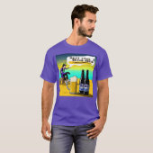 Net time bring beer vintage tシャツ (正面フル)