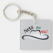 Neta que No! キーホルダー (正面)