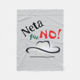 Neta que No! フリースブランケット