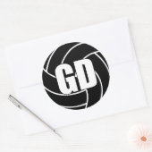 Netballゴールディフェンス, GD, Netball Teamスタンプ ラウンドシール (封筒)