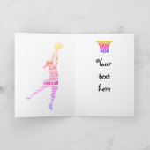 Netballハートありがとうコーチ シーズンカード (内部)