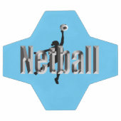 Netballプレーヤーと次元名、 サッカーボール (フラット)