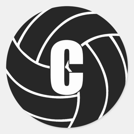 Netball Center, C, Netball Teamスタンプ ラウンドシール (正面)