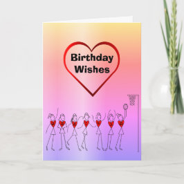 Netball Greetingsハッピーバースデー カード
