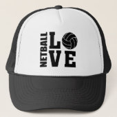 NETBALL LOVE NETBALL キャップ (正面)