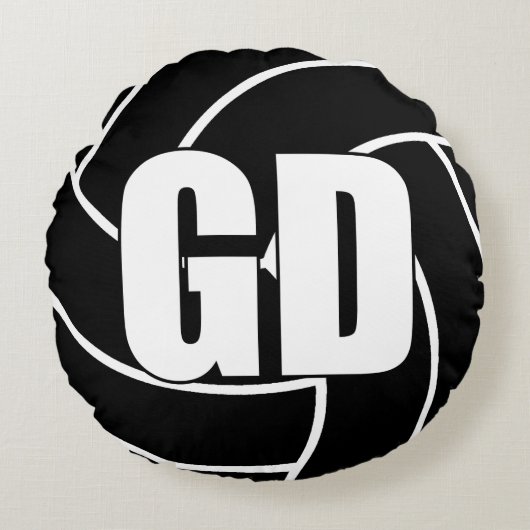 NetBall Players -ゴール防衛 – GD ラウンドクッション (正面)