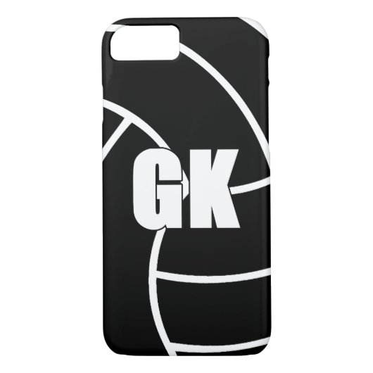 Netball Position GK、ゴールキーパー Case-Mate iPhoneケース (裏面)