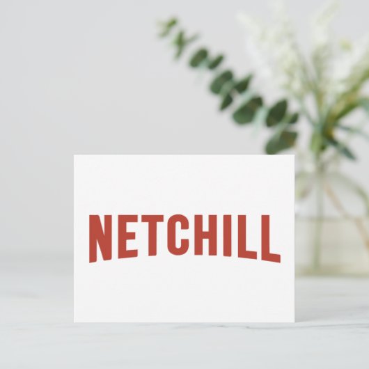 NETCHILL NETFLIX ポストカード (スタンド正面)