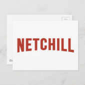 NETCHILL NETFLIX ポストカード (正面/裏面)