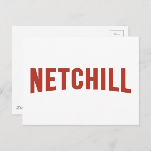 NETCHILL NETFLIX ポストカード (正面/裏面)
