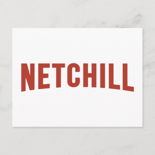 NETCHILL NETFLIX ポストカード (正面)