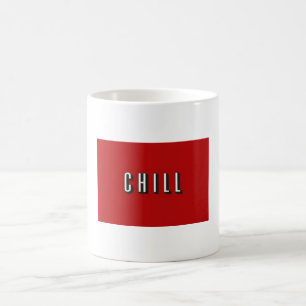 Netflixおよび冷え コーヒーマグカップ