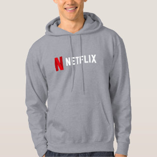 Netflix Logo T-Shirt – Bold Red 'N' Streaming Fan パーカ