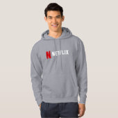 Netflix Logo T-Shirt – Bold Red 'N' Streaming Fan  パーカ (正面フル)