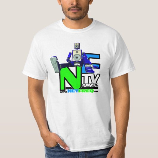NetFreqのワイシャツ Tシャツ (正面)