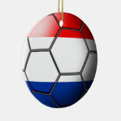 Netherlandのサッカーのオーナメント セラミックオーナメント (右)