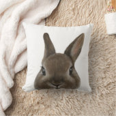 Netherlandの小型ウサギ クッション (ブランケット)