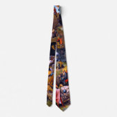 Netherlandish Proverbs, Pieter Bruegel the Elder ネクタイ (裏面)