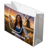 NETHERLANDS - DUTCH ラージペーパーバッグ (正面アングル)