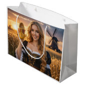 NETHERLANDS - DUTCH ラージペーパーバッグ (裏面アングル)